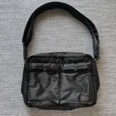 PORTER ポーター タンカー ショルダーバッグ 2層式　ブラック
