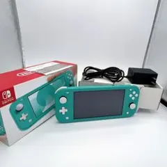 画面横線】【美品】Nintendo Switch Lite ターコイズ 箱付き - メルカリ