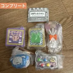 クレヨンしんちゃん だがしんちゃん ミニチュアチャーム 5種コンプリートセット