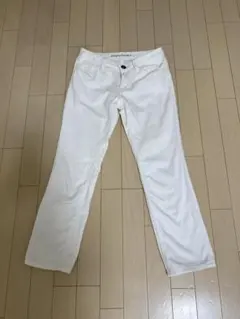 バナナリパブリック　パンツ　白