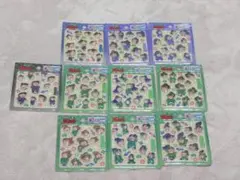 忍たま乱太郎　チェリジェムステッカー　１０枚セット　シール