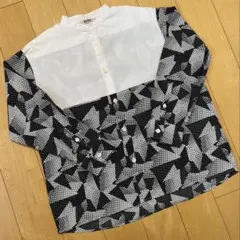 FITH長袖シャツ 白・黒 130