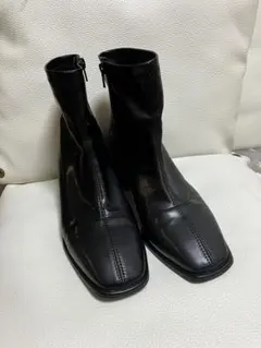 【ほぼ未使用】エスペランサ黒ショートブーツ