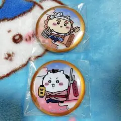 ちいぽけ　江戸なトレーディング缶バッチ　　ちいかわ　シーサー