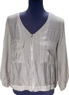 Disco atディスコート　ブルゾン　薄くてサラサラ　透け感あり