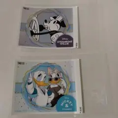 ディズニーザマーケット限定商品　ステッカー2点