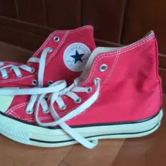 赤色　23.5cmコンバース