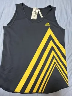adidas ストライプ タンクトップ Mサイズ