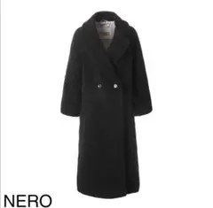 HERNO テディベアロングコート 38サイズ 黒 値下げ可能のサムネイル