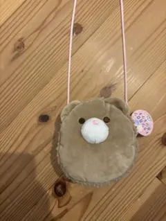 【新品未使用】トゥンカロン　ポシェット　クマ型ショルダーバッグ