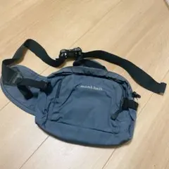 mont-bell トレールランバーバッグ ブルー