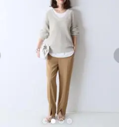FRAMeWORK Slit pantsフレームワーク スリットパンツ
