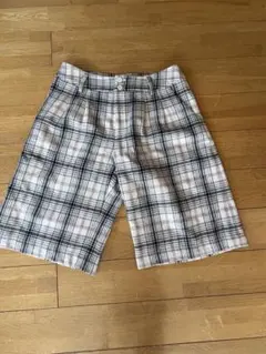 新品　インゲボルグ　チェック柄ショートパンツ 11号のサムネイル