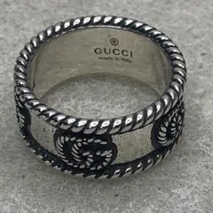 GUCCI ダブルG リング シルバー 14号 - メルカリ