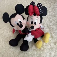 ミッキーマウス・ミニーマウス ぬいぐるみセット