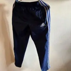【140cm】adidas ピステパンツ ネイビー 3本ライン