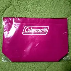 Coleman　コカ・コーラ フェルトトートバッグ ピンク