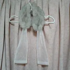 ブルーブルーエ エコファーオーガンジータイ付ファーティペット