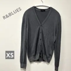 R&BLUES グレー カーディガン XS アールアンドブルースのサムネイル