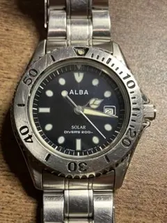 572稼働 SEIKO時計 メンズ アルバ ダイバーウォッチ V348-6080 - メルカリ