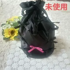 未使用　♥TSURU By MARIKO OIKAWA♥ リボン　自立巾着ポーチのサムネイル