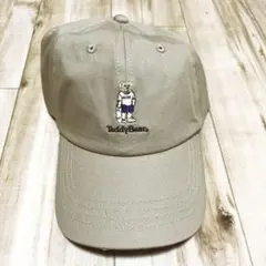 TeddyBear テディベア刺繍キャップ　５６㎝〜59㎝
