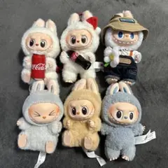 ポップマート　ラブブ　まとめ売り　6個セット　コーララブブ　マカロン