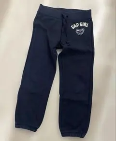 GAP GIRL ハート刺繍 ロングパンツ 130cm 紺色