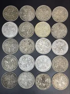 小型50銭銀貨 / 鳳凰50銭銀貨 / 小丸 6枚セット その1 Amazon.co.jp: 1922 ‐ 【銀貨】小型50銭銀貨 鳳凰50銭銀貨 日本 貨幣