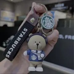 新品　海外限定　Starbucks スタバ　キーホルダー