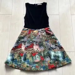 alice+olivia アリスオリビア 花柄 ワンピース ノースリーブ 0