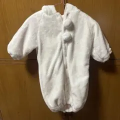 美品 ロンパース カバーオール うさぎ 50～70