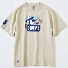 CHUMS ×オリオンビールコラボTシャツ ベージュのサムネイル