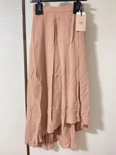 【新品未使用品】 eimy istoire ロングスカート ピンク