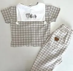 コトリ　セーラー　ギンガム　セット　cottoli