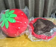 もぎたて超BIGいちご ぬいぐるみ 苺 クッション イチゴチョコレート プライズ