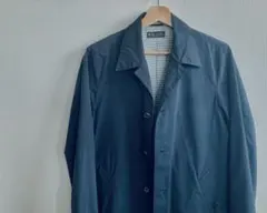 ナノユニバース ステンカラー コート ネイビー nano 春物