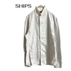 SHIPS 長袖シャツ　ビジネスカジュアル　デート　結婚式