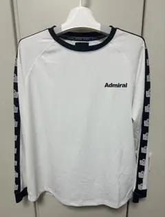 アドミラル Admiral 長袖Tシャツ Mサイズ テニスウェア ベージュ