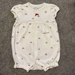 mmm様_gelato pique チェリー柄ロンパース 80cm