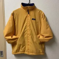 L.L.Bean ウォームアップ ジャケット L エルエルビーン イエロー 黄色