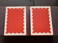 【ビンテージ版Friars ClubのPlaying cardsの赤/青デック】 ビンテージ版Friars ClubのPlaying cardsの赤/青デック】 - メルカリ