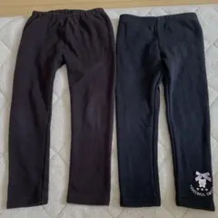 裏起毛レギンス110cm