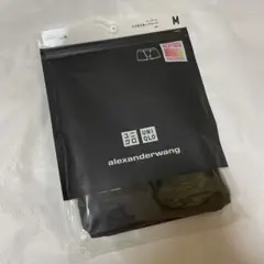 ユニクロ　アレキサンダーワン　ヒートテック　リブボクサーブリーフ　ブラック　M