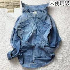 12 ラルフローレン denim supply パッチワーク デニムワークシャツ