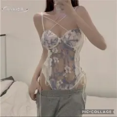 ボディスーツ キャミソール