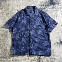 90s Dry Bones レーヨン アロハシャツ 蜘蛛 蝶 総柄 ロカビリー - メルカリ