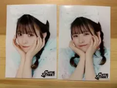 CUTIE STREET 梅田みゆ 生写真 クラゲ衣装 ヨリコンプセット