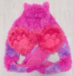 ディズニー マフラーキャップ チェシャ猫 ファンキャップ
