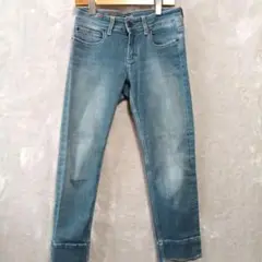 a2697　スキニーフィットデニムパンツ ライトブルー　ジーンズ　ジーパン